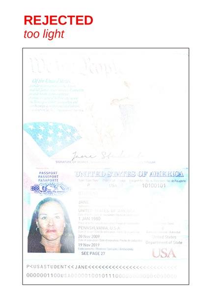 Passport Examples - EPIC, Confirming Your Identity